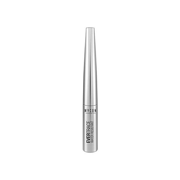 WYCON Cosmétiques EVER TRACE EYELINER Liquide waterproof extra-black à trait ultra-précis et fluide. Lapplicateur en feutre 