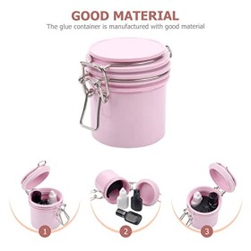 Beaupretty Support de colle à cils professionnel pour extensions de colle à cils - Résistant au stockage - Pour support de ci