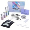 Kit Rehaussement de Cils, Brow Lift Kit Sourcil, Solution 2 en 1, Durée de 6-8 Semaines, 15 Applications, Kit de Permanente D