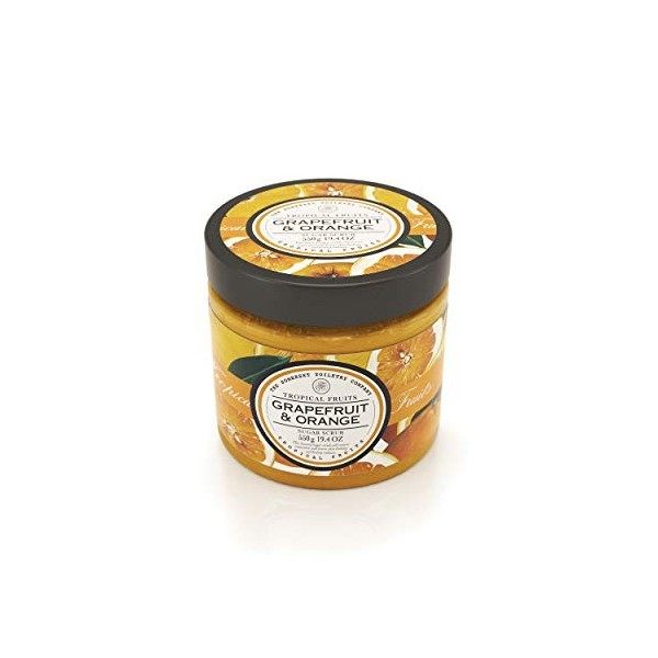 Tropical Fruits Gentle Exfoliating Grapefruit & Orange Body Sugar Scrub 1 x 550g