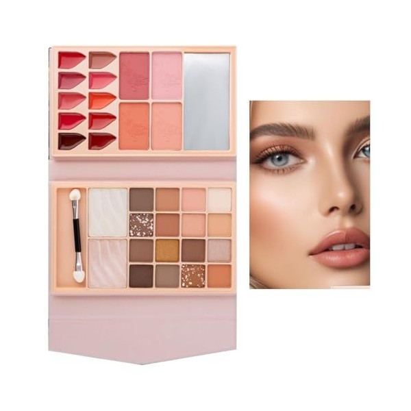 Conceal Contour Eyeshadow Palette | Long-Lasting Waterproof Makeup Palette | Professional Eyeshadow Kit For Women, Girlfriend