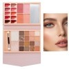 Conceal Contour Eyeshadow Palette | Long-Lasting Waterproof Makeup Palette | Professional Eyeshadow Kit For Women, Girlfriend