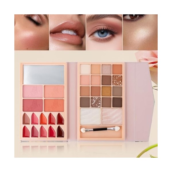 Conceal Contour Eyeshadow Palette | Long-Lasting Waterproof Makeup Palette | Professional Eyeshadow Kit For Women, Girlfriend