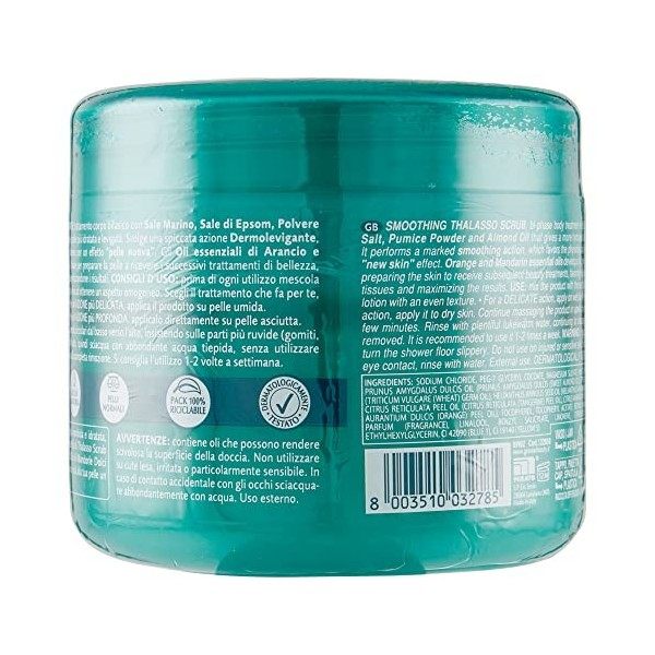 Geomar Thalasso Scrub Gommage pour Renouvellement de la Peau 600 g