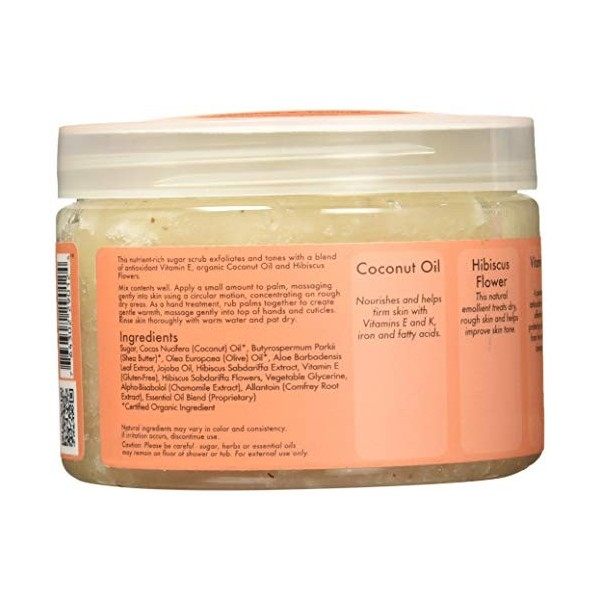 SHEA MOISTURE Coconut & Hibiscus Hand & Body Scrub Firming & Toning