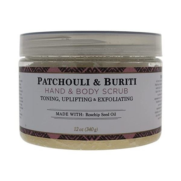 NUBIAN HERITAGE Patchouli/Buriti Hand/Body Scrub