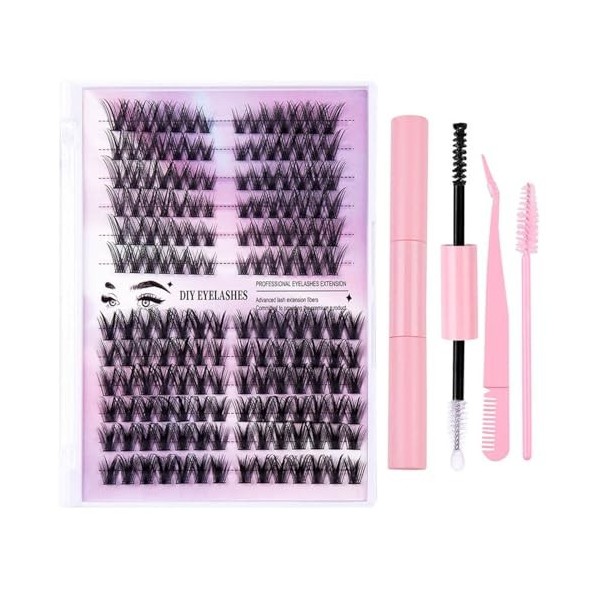 FAIRYGATE Extension Cils Easy Fan Lashes Extension de Cils Volume Russe Professionnel Easy Fanning Lash Cils Bouquet Auto-Fes