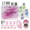 PERMANIA Kit de lifting pour cils et sourcils - Avec colle de lifting pour cils - Pour salon et maison