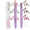 Dynaeuty 2pcs Stylo Maquillage 4 en 1,Makeup Eyeliner,Crayon à Sourcils,Lip Liner Crayon,Crayon Highlighter, Multifonctionnel