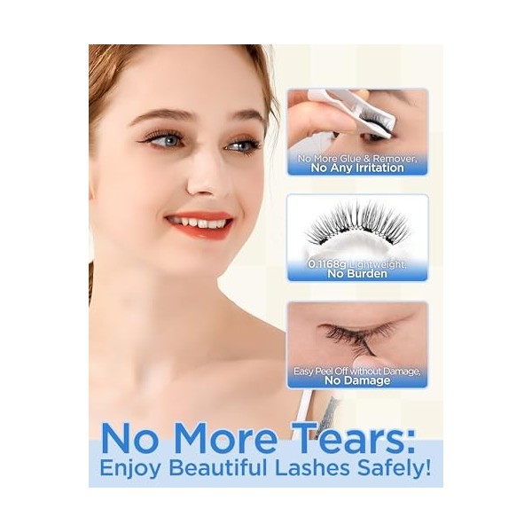 BEYELIAN YC-254-T Cils magnétiques