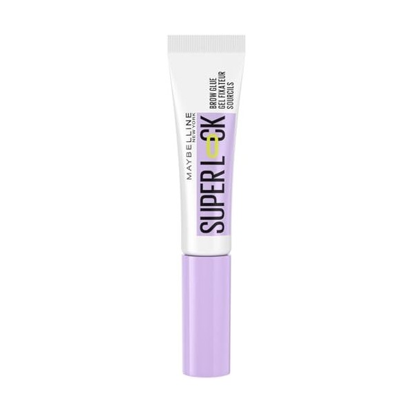 Maybelline New York - Gel Fixateur Sourcils Transparent - Avec Brosse Sculptante - Tenue Extrême 24H - Sans Résidus - Sans Ef