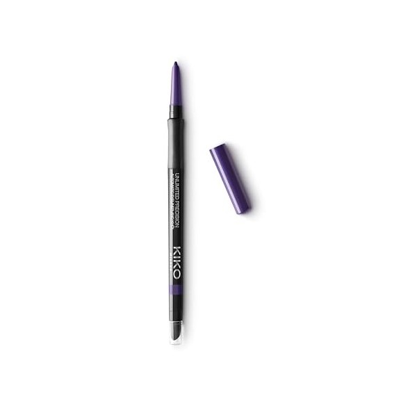 KIKO Milano Unlimited Precision Automatic Eyeliner And Khôl 16, Crayon Automatique Pour Les Yeux, Intérieur Et Extérieur De L