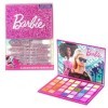 Palette de fards à paupières Barbie 35, couleurs chatoyantes et opaques, pigmentées et estompables, 8 pinceaux applicateurs, 