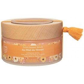 O&RA Scrub Corporel Velours Miel du Yemen | 96% dingrédients dorigine naturelle