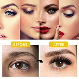 Faux Cils Magnetique Naturel, Cils Magnetique Aimant, Faux Cils Magnétique avec Applicateur, Réutilisables Cils Magnetique Ye