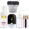 Nettoyant Pour Extensions De Cils, Mousse De Cils, Shampoing Pour Extensions De Cils, Mini Ventilateur Usb Rechargeable, Kit 