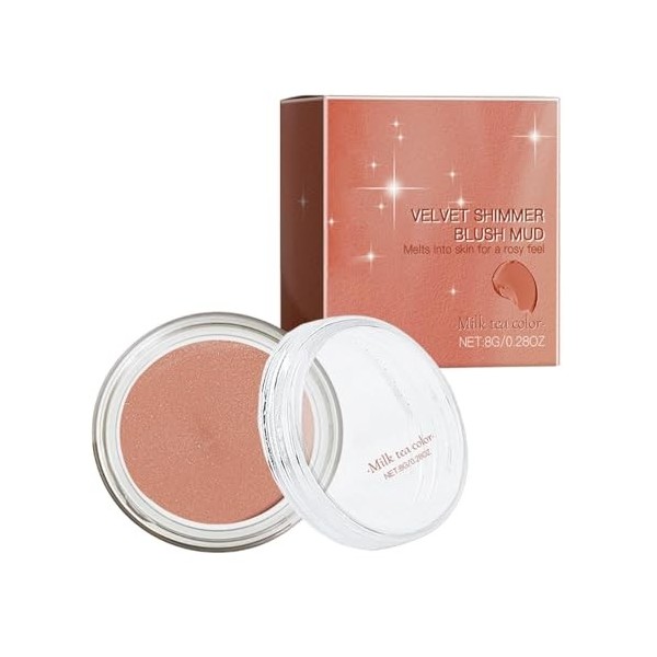 Palette De Fards À Joues Beauty | Argile Fard À Joues Pour Le Visage | Cosmétiques Blush Clay Texture Veloutée Pour Filles Po