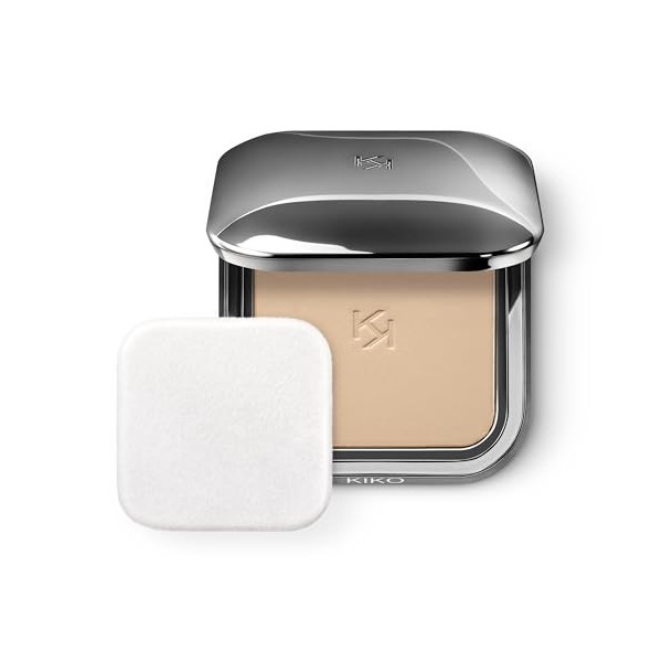 KIKO Milano Weightless Perfection Wet And Dry Powder Foundation N40-05, Fond De Teint Compact Poudre, Unifiant Et Au Fini Mat