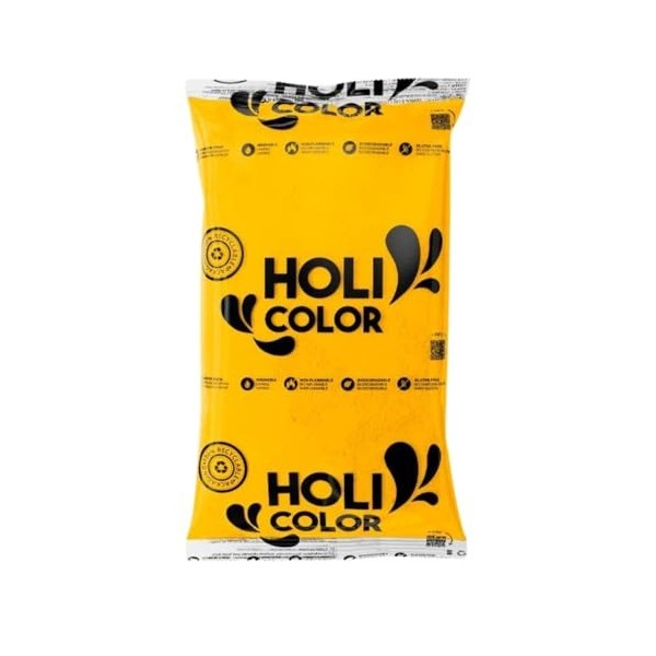 France Effect - Sachet de Poudre Holi 1Kg - Couleur Naturelle, 100% Non Toxique, Idéal pour Color Run, Séances Photos Bleu 