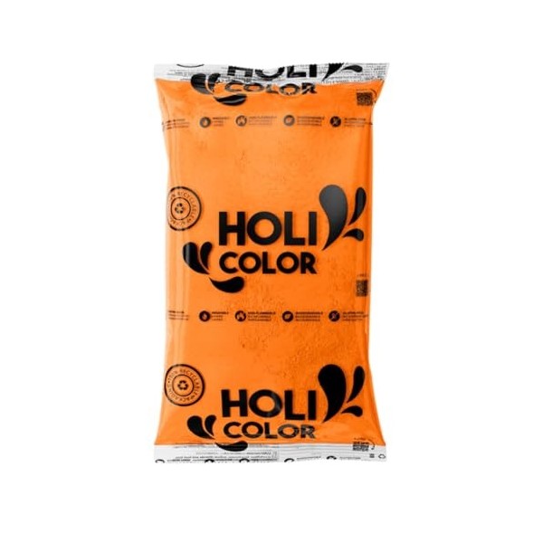 France Effect - Sachet de Poudre Holi 1Kg - Couleur Naturelle, 100% Non Toxique, Idéal pour Color Run, Séances Photos Bleu 