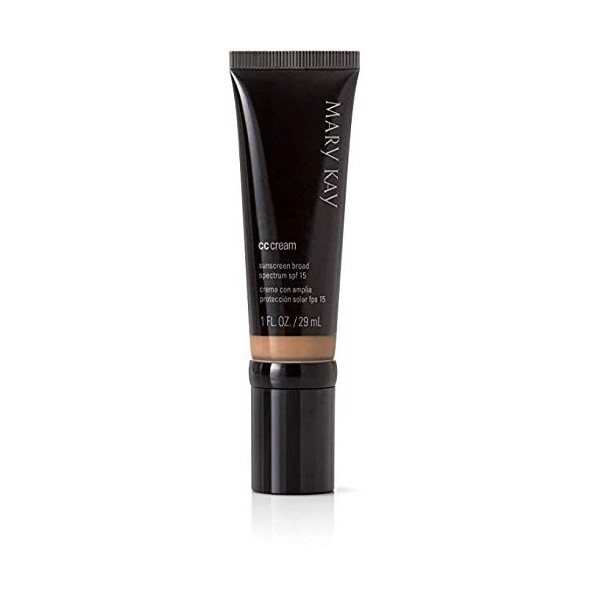 Zeronic Mary Kay CC Cream SPF 15 : crème hydratante et solaire 8 en 1 légère à moyenne, 38 ml