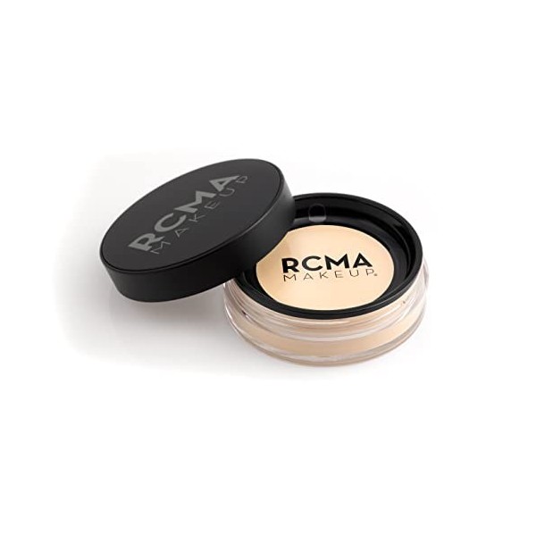 RCMA Premiere Poudre libre – Fond de teint translucide sans talc ni paraben ou finition HD Pro Maquillage avec effet lissant 