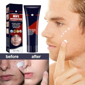 BB Crème pour Hommes,Fond de Teint Changeant de Couleur,Crème de Fond de Teint pour Hommes,Correcteur pour le Visage pour Hom