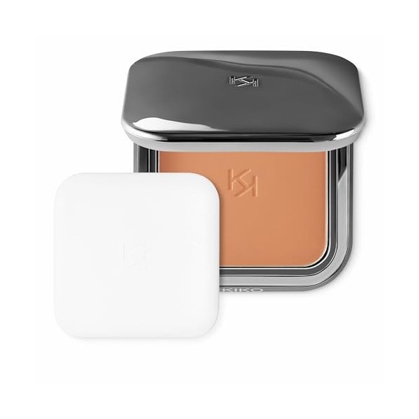 KIKO Milano Matte Fusion Pressed Powder 03, Poudre Compacte Au Fini Mat Naturel