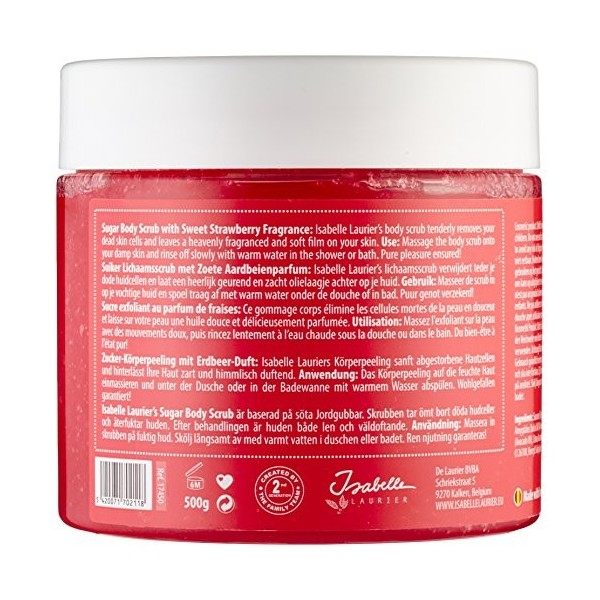 Isabelle Sugar Scrub Fraise 500 g