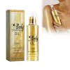 Illuminateur pour le corp,Huile chatoyante liquide à paillettes,Body Oil Shimmer,Shimmer Lotion Corps,Spray éclaircissant pou