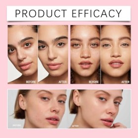 Allaura Beauty Poudre de fixation rose, poudre de fixation pour flou, poudre de fixation libre, poudre de cuisson libre pour 