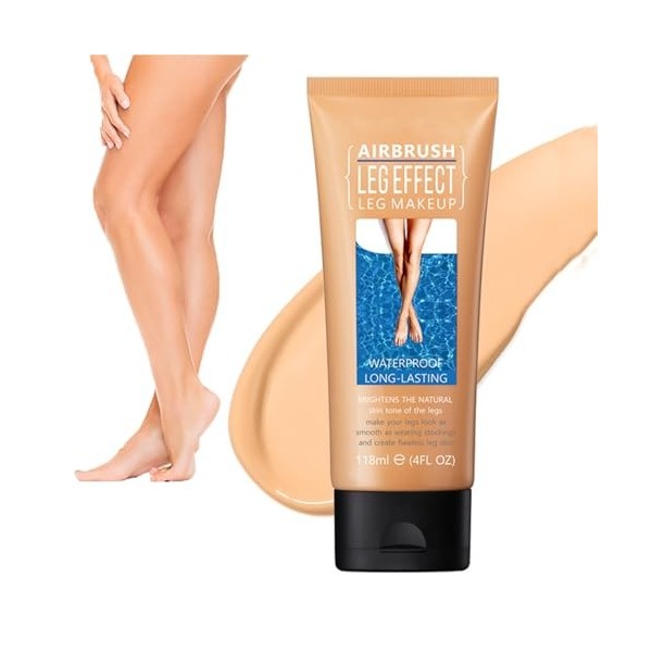 Maquillage des jambes, correcteur de jambes pour taches de rousseur, veines, cicatrices des jambes et du corps, maquillage po