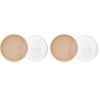 Rimmel - Poudre Compact Stay Matte - Anti-brillance - Fini mat et naturel - 005 Beige soyeux - 14gr Lot de 2 