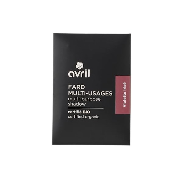 Avril - Fard Multi-Usages Bio - Texture Douce et Soyeuse - Paupières, Joues, Visage - Vegan, Certifié Bio Ecocert - Fabriqué 
