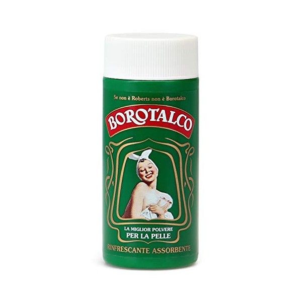 Borotalco Talco BocattoloMignon, poudre de talc, mini talc en poudre multifonction absorbant et rafraîchissant - pour une pea