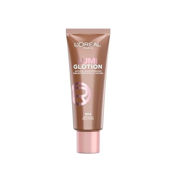 LOréal Paris - Fluide Enlumineur Éclat Multi-Usages - Illumine & Hydrate - Enrichi en Beurre de Karité - Lumi glotion - Tein