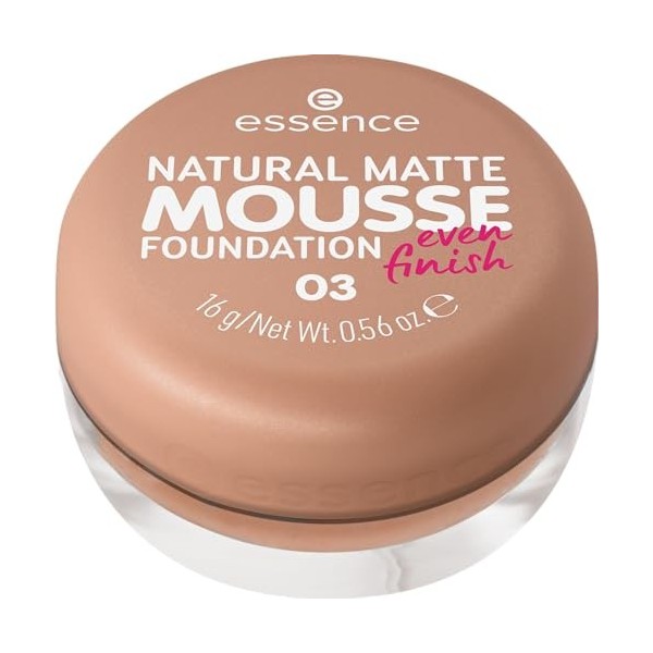 Essence - Fond de Teint Mousse Natural Matte Mousse - 02