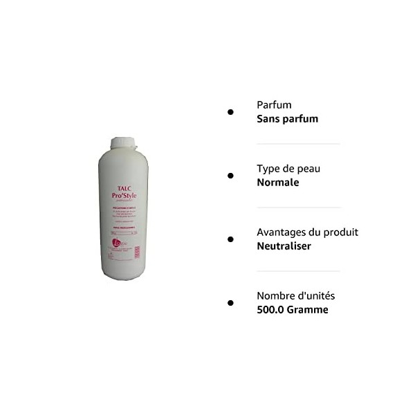 ProStyle Paris Talc Professionnel 500g