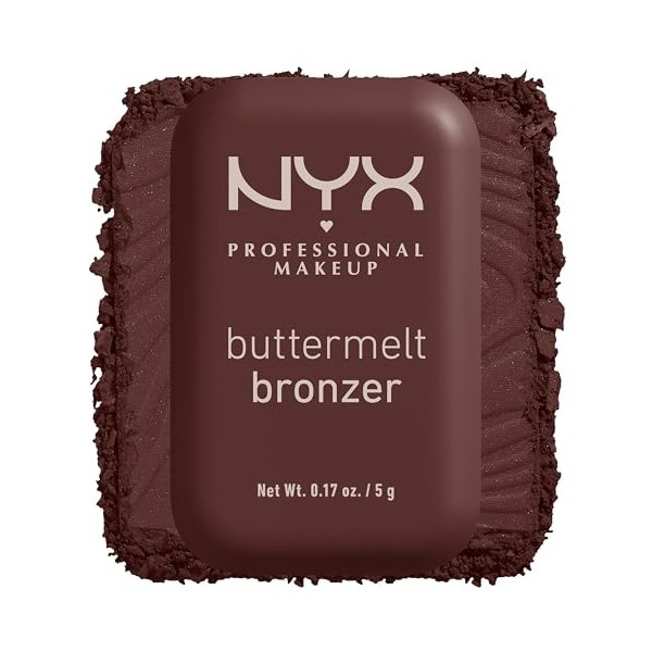 NYX PROFESSIONAL MAKEUP - Bronzeur Crème - Utilisation Corps et Visage - Buttermelt Bronzer, Teinte : Butta Than U