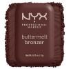 NYX PROFESSIONAL MAKEUP - Bronzeur Crème - Utilisation Corps et Visage - Buttermelt Bronzer, Teinte : Butta Than U