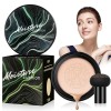 Tête de champignon Air Cushion CC Cream, Fond de Teint Correcteur Maquillage, Air Cushion BB Cream, Correcteur durable maquil