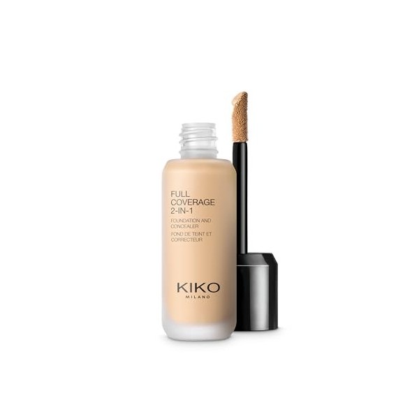 KIKO Milano Full Coverage 2-in-1 Foundation & Concealer 06 - WB 15, Fond De Teint/Correcteur 2 En 1 À Couvrance Élevée