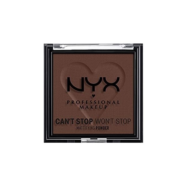 NYX Professional Makeup Poudre Matifiante Cant Stop Wont Stop Caramel