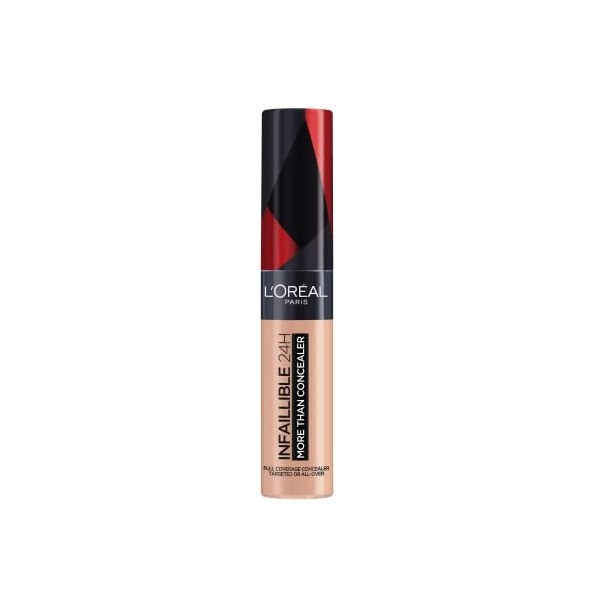 LOreal Paris Infallible Longwear 24HR More Than Concealer, Matte Finish, 324 Oatmeal 