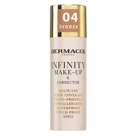 Dermacol Infinity maquillage et correcteur, Multi-usages, Super couvrance, Adapté à la photo, Hypoallergénique, Waterproof, T
