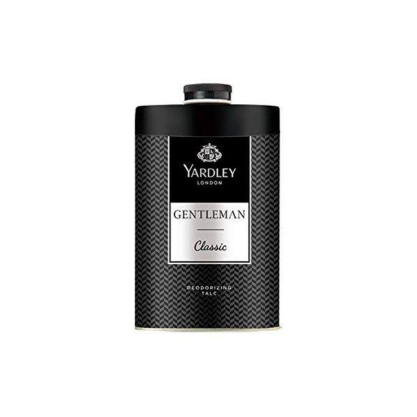 Yardley London Gentleman Deodorizing Talc Talcum Powder for Men 100gm by Yardley