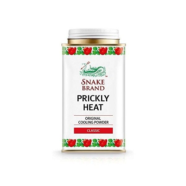 Snake Brand Prickly Heat Powder Classic 140g ~ EU Registered ~ Ships from UK Classic, Pack of 1 