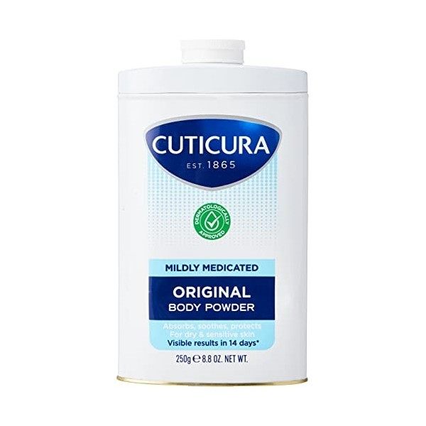 Cuticura Mildly Medicated Talc 250g