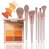 Palette Correcteur de Teint, MKNZOME 6 Couleurs Concealer Anti Cerne Correcteur Maquillage Femme Longue Tenue Imperméable Pal