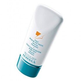 Mavala - Talc pour les Pieds - Absorption de lHumidité - Poudre Longue Durée Anti-Odeur - Soin Journalier Efficace - Format 
